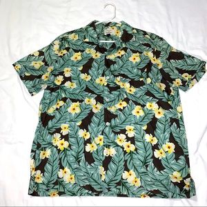 Floral J. Crew Button Up